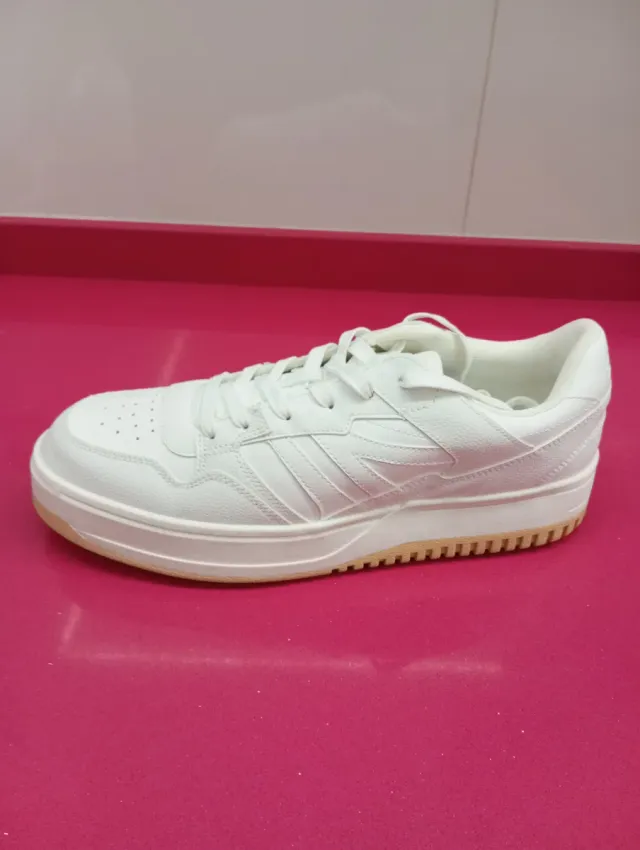 Zapatillas Pull&Bear blancas hombre