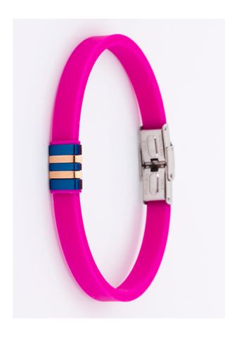 Pulsera Marea Caucho y Acero