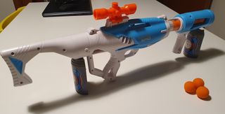 Fucile Giocattolo Sparapalline Arancioni