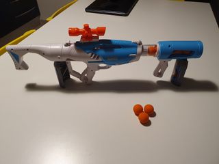 Fucile Giocattolo Sparapalline Arancioni