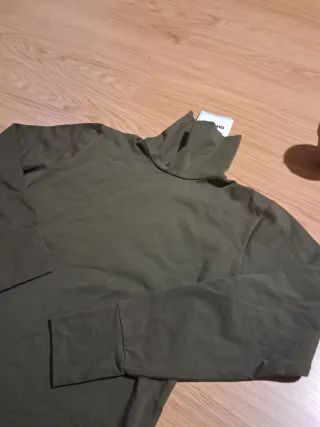 Camisola gola alta verde Semaforo