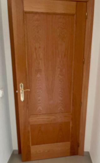 Conjunto puertas de roble