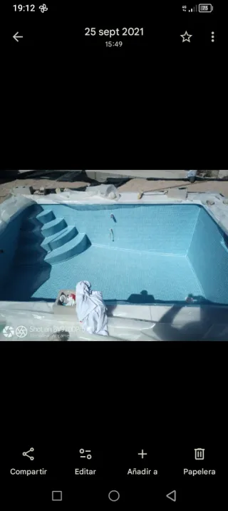 Construcción de piscinas