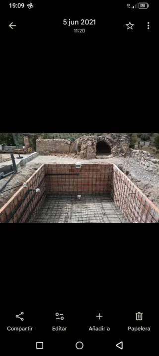 Construcción de piscinas