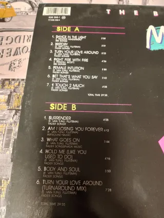Vinilo Mai Tai - Álbum Debut 1985.