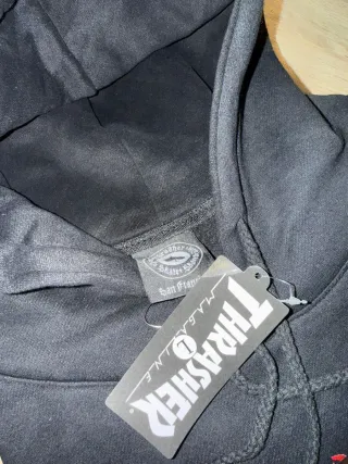 Felpa Thrasher con logo fiamme