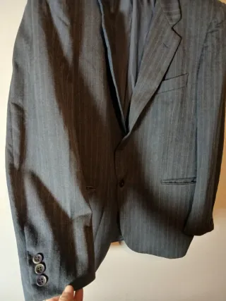 Giacca Uomo Sartoriale Gessata Taglia L