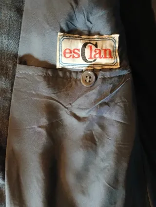 Giacca Uomo Sartoriale Gessata Taglia L