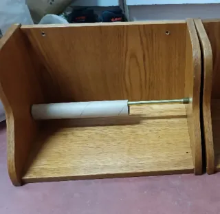 Campana decorativa de  Madera y estantes