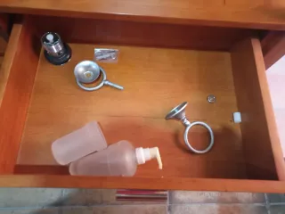Mueble lavabo cerezo claro espejoREBAJADO