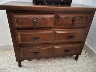 Dormitorio madera antiguo