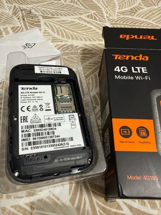 Tenda 4G LTE Mobile Wi-Fi Router 4G185