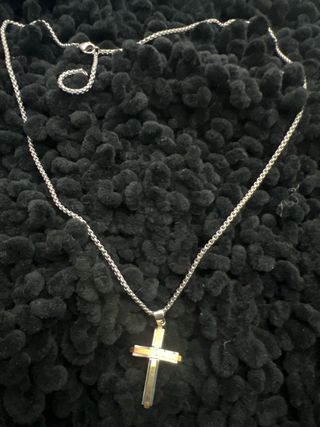 Cadena Acero Quirúrgico Cruz Nueva