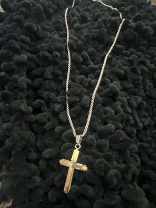 Cadena Acero Quirúrgico Cruz Nueva