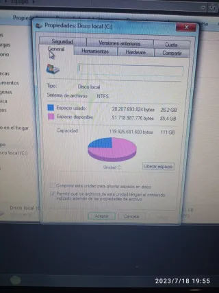 Ordenador HP Plata y Negro