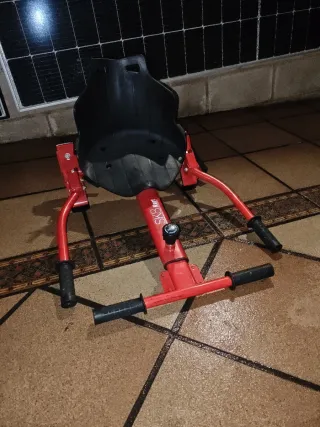 Silla Patín SK8 Kart Roja