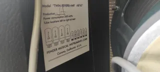 Fender 65 Twin Reverb Amplificador Guitarra