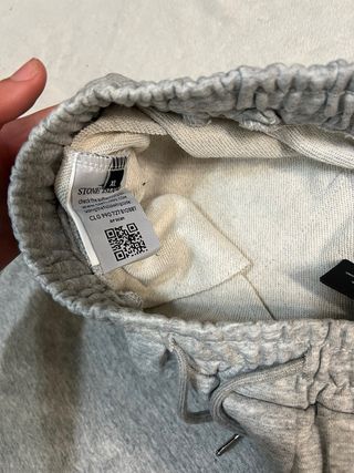 Stone Island Pantalón Gris Talla XL