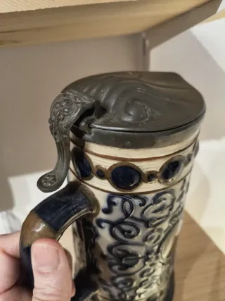 Jarra cerveza alemana antigua