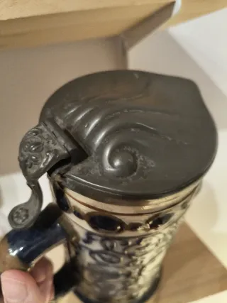 Jarra cerveza alemana antigua