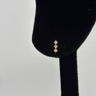 Pendientes oro 18kt con diamantes