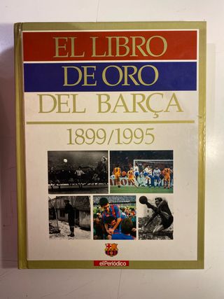 Libro de oro del Barça el periodico(coleccionista)