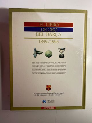 Libro de oro del Barça el periodico(coleccionista)