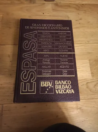 Diccionario de sinonimos y antonimos