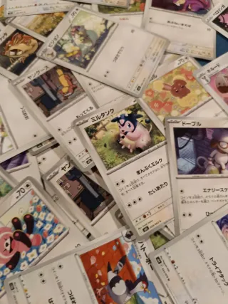 Lotto 90 Carte Pokémon Giapponesi Originali