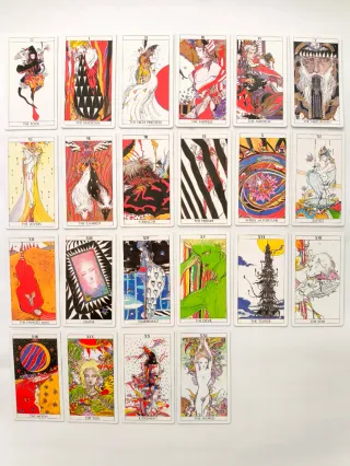 Japanese Tarot Yoshitaka Amano 2002 - colectors