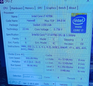 Ordenador i7 4770k 32GB RAM ASUS ROG