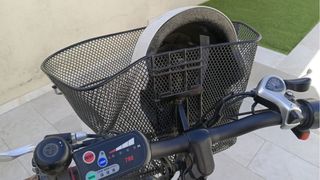 Bicicleta Eléctrica Plegable Azul