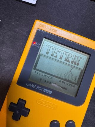 Game Boy Pocket Amarillo Original