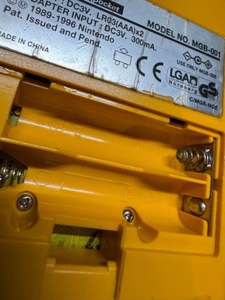 Game Boy Pocket Amarillo Original