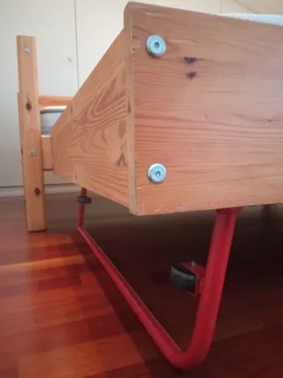 Cama nido Flexa 90x190 madera con colchones