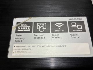 Portátil Acer Aspire negro