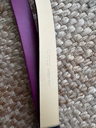 Asas O Bag color berenjena NUEVAS