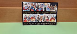 Lote 5 Postales Vintage Serie Ensueño