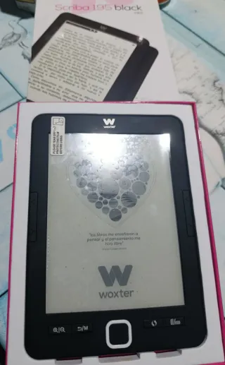 Libro electrónico Woxter Scriba 195 negro