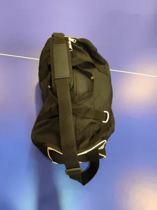 Bolso Deporte Adidas Vintage Negro