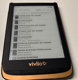 Ebook Vivlio Touch HD plus + 500 libros