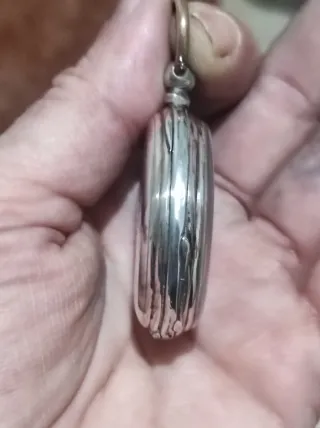 Reloj de bolsillo antiguo plata 47mm