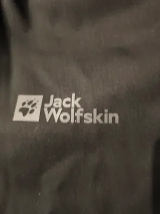Jack Wolfskin Abrigo Softshell Mujer Negro