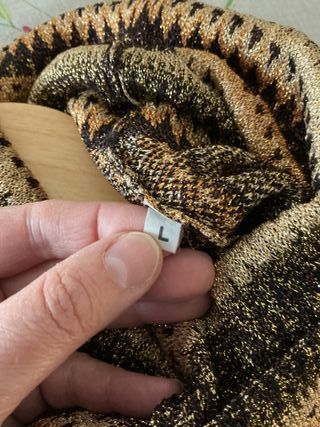 Luisa Spagnoli maglione collo alto L