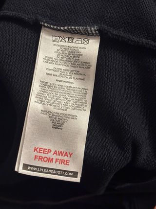 Chaqueta Lyle & Scott Azul