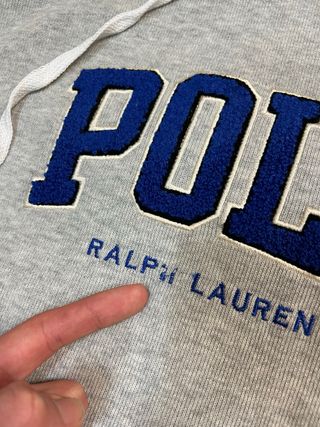 Sudadera Polo Ralph Lauren Gris Talla M