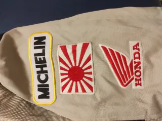 Chaqueta Moto Verano/Otoño con Parches talla XXL