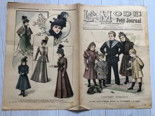 Riviste La Mode du Petit Journal 1897