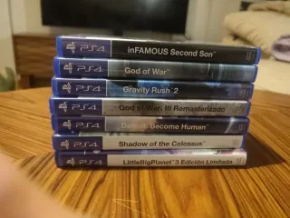 Lote Juegos PS4 First Party Sony
