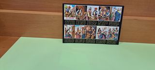 Lote 5 Postales Vintage Serie Ensueño